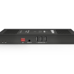 4K HDR 4:4:4 60Hz HDBaseT3.0 Receiver with USB Device Inputs, Audio De-embed & PoH 100m/328ft over Cat6