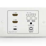3-Input In-wall HDBaseT Transmitter (2-gang UK)